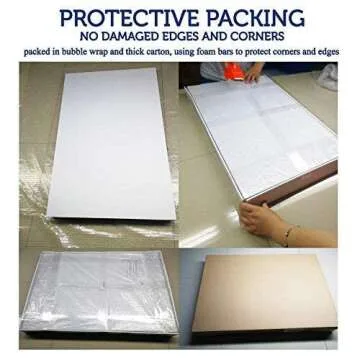 Foam Board 16 x 20 x 3/16" - Premium 12 Pack - White Poster Board, Acid Free, Double Sided, Rigid, S...