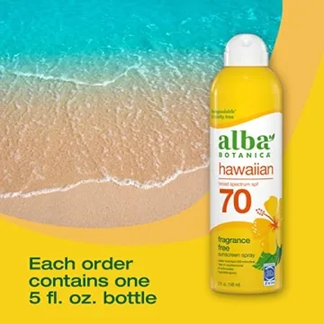 Alba Botanica SPF 70 Sunscreen Spray - Broad Spectrum Protection