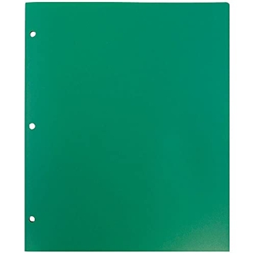 JAM PAPER Colorful Heavy Duty Plastic Folders