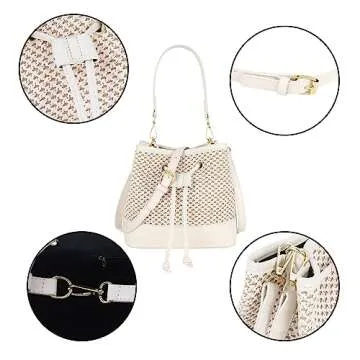 Stylish Handwoven Straw Shoulder Bag for Every Occasion