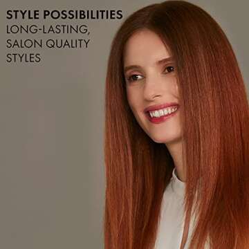 Hot Tools Pro Artist Nano Ceramic Flat Iron | Wide Plate for Faster Styling