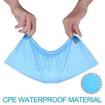 Durable Disposable Shoe Covers - Waterproof and Recyclable