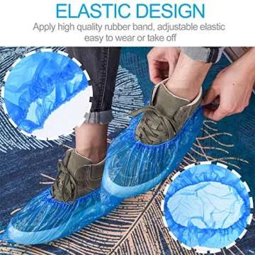Durable Disposable Shoe Covers - Waterproof and Recyclable