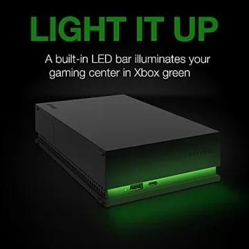 Seagate 8TB Game Drive Hub for Xbox USB 3.2 LED Lighting