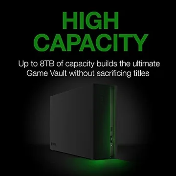 Seagate 8TB Game Drive Hub for Xbox USB 3.2 LED Lighting