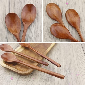 ADLORYEA Wooden Spoons - Eco-Friendly Kitchen Utensils