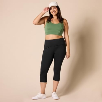 Amazon Essentials Women's Active Sculpt Capri Leggings