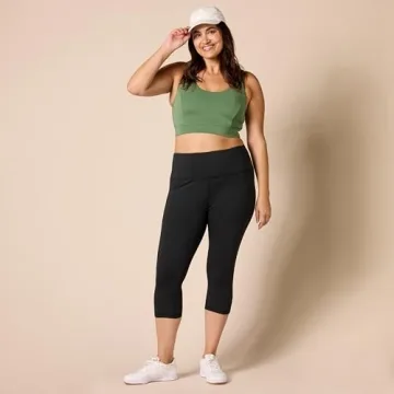 Amazon Essentials Women's Active Sculpt Capri Leggings