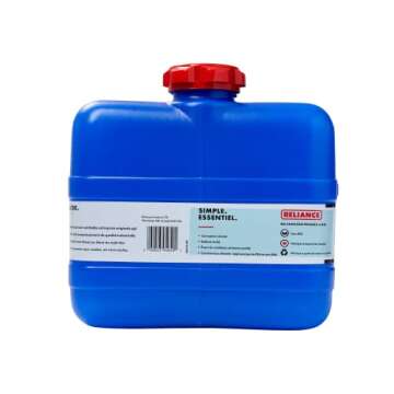 Reliance Products Aqua-Tainer 4 Gallon Rigid Water Container, Blue, 11.3' x 11.0 Inch x 10.8 Inch