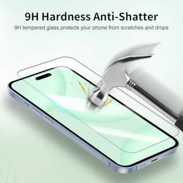 Premium Screen Protector for iPhone 16 Pro Max – Durable 3Pack