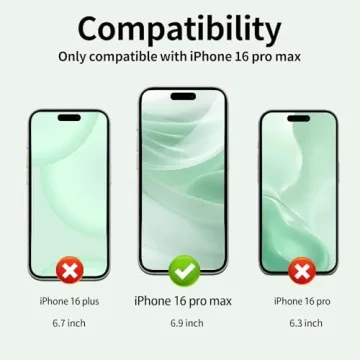 Premium Screen Protector for iPhone 16 Pro Max – Durable 3Pack