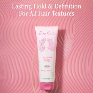 Rizos Curls Light Hold Gel for Defined, Non-Crunchy Curls