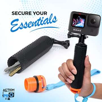 Action Pro Floating Grip for GoPro Hero Models - Water Sports