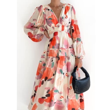 Stylish Bohemian Floral Maxi Dresses for Women 2023
