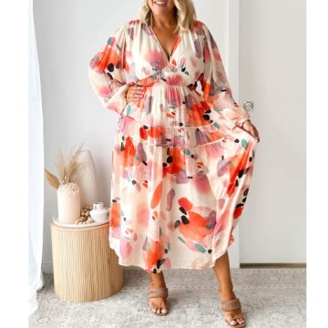 Stylish Bohemian Floral Maxi Dresses for Women 2023