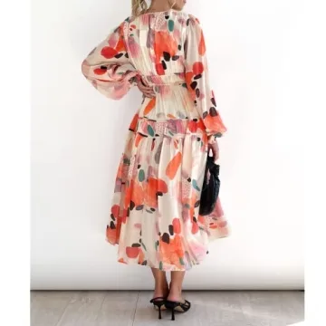Stylish Bohemian Floral Maxi Dresses for Women 2023