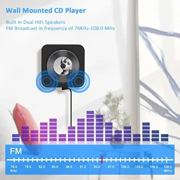 Multi-Function Portable CD Player with Bluetooth for All