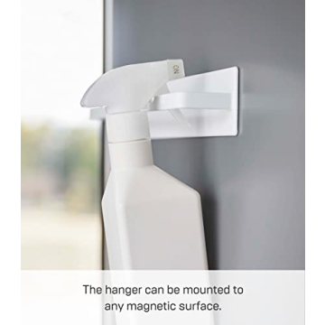 Yamazaki Home Magnetic Kitchen Dish Towel Hanger Rack | Stylish Steel