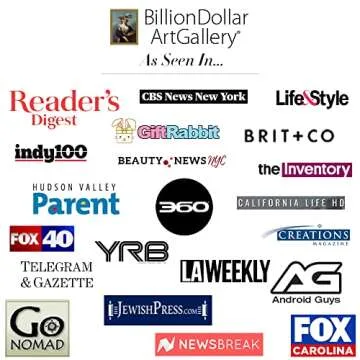 BillionDollarArtGallery® Transform your TV Into Wall Art | Display 500 Of The World's Most Iconic Paintings | Art TV | Unique Gift | Home Décor | Living Room Decor | Wall Art