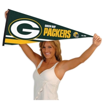 WinCraft Green Bay Packers Pennant Banner Flag for Fans