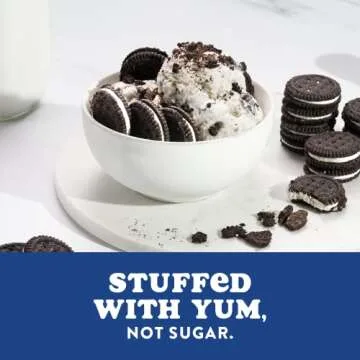 HighKey Sugar Free Sandwich Cookies - Low Calorie, Keto-Friendly Snack With Zero Sugar and Gluten Free - 30 Count