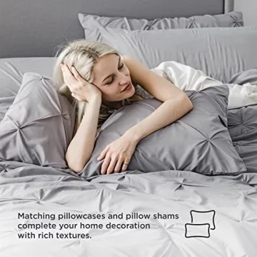 Bedsure King Comforter Set - 7 Piece Bedding Solution