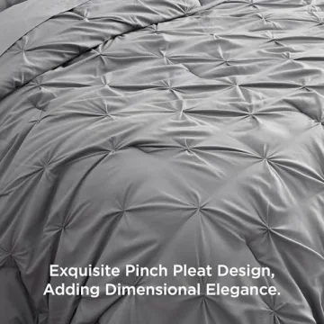 Bedsure King Comforter Set - 7 Piece Bedding Solution