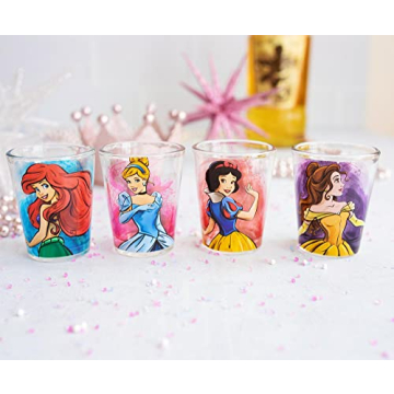 Enchanting Disney Princess Mini-Glass Set for Collectors