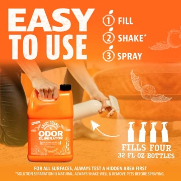 ANGRY ORANGE 1 Gallon Pet Odor Eliminator