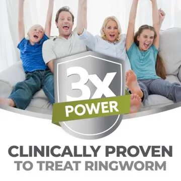 terrasil Ringworm Treatment for Humans – Antifungal Ringworm Cream for Adults & Kids, Clinically Proven 1% Clotrimazole Cream, Treats Most Ringworm Infections, Soothing Relief of Itchy Skin (0.5oz)