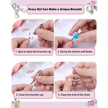 Girls Advent Calendar 2024, Charm Bracelets Making Kit for Kids Christmas Countdown Calendars 24 Days Xmas Jewelry Making Kit for Girls 6-7, Teens Teenagers Girl 8-12 & Women Arts and Crafts Gift Toys