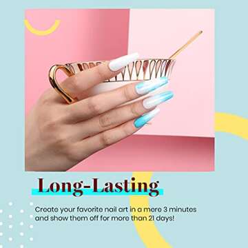 Beetles Gel Nail Polish Calypso Blue 15ml