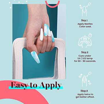 Beetles Gel Nail Polish Calypso Blue 15ml