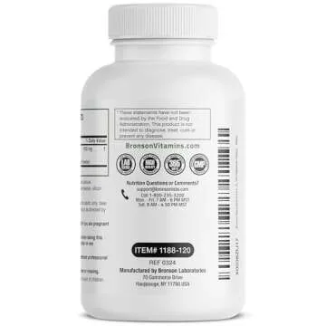 Bronson Maca Root Extra Strength for Vitality and Energy