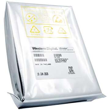 HGST WD Ultrastar DC HC320 8TB 7200 RPM SATA 6Gb/s 3.5-Inch Enterprise Hard Drive (HUS728T8TALE6L4)