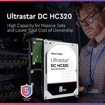HGST WD Ultrastar DC HC320 8TB Refurbished Hard Drive