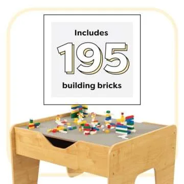 KidKraft Wooden Activity Table for Creative Kids