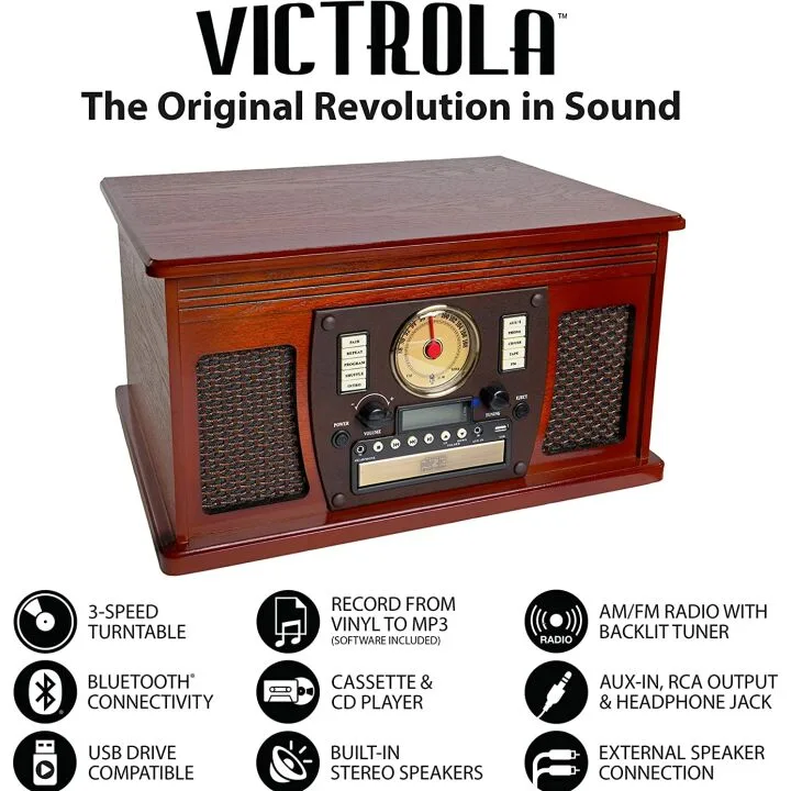 Victrola Bluetooth Turntable: Vintage Sound Meets Modern Tech