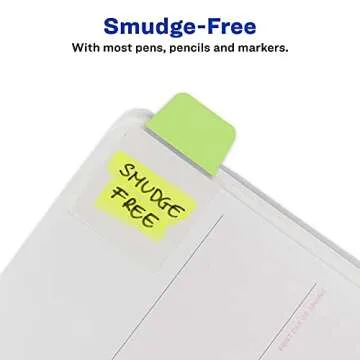 Avery Mini Ultra Tabs, 1" x 1.5", 2-Side Writable, Assorted Pastel Colors, 40 Repositionable Tabs (74761)