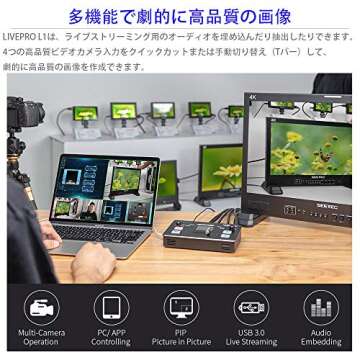 FEELWORLD Live PRO L1 Video Switcher for Streaming