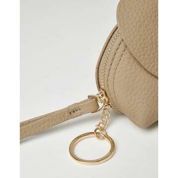 Adorable Small Leather Coin Purse - Perfect Elephant Design