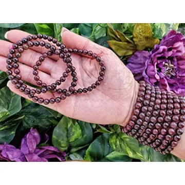 Adjustable Garnet Bracelet for Men and Women
