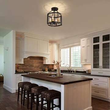 Mhuyein Close to Ceiling Lights (13 in)