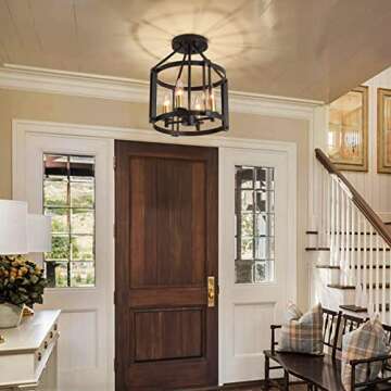 Mhuyein Close to Ceiling Lights (13 in)