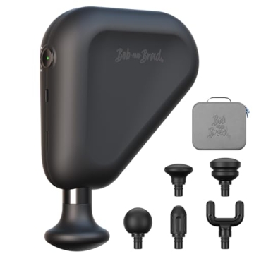 BOB AND BRAD Air 2 Mini Massage Gun - Deep Tissue Relief with 4800 mAh Battery, Portable Design