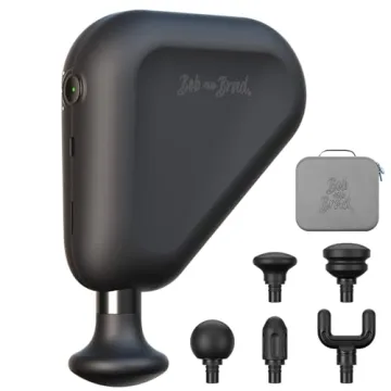 BOB AND BRAD Air 2 Mini Massage Gun - Deep Tissue Relief with 4800 mAh Battery, Portable Design