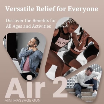 Air 2 Mini Massage Gun - Deep Tissue Recovery On-the-Go
