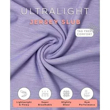 Women's 5 Pack Everyday Flowy Burnout Racer Back Active Workout Tank Tops