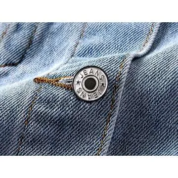 Kedera Women Star Pearls Beading Denim Jacket - Trendy Style