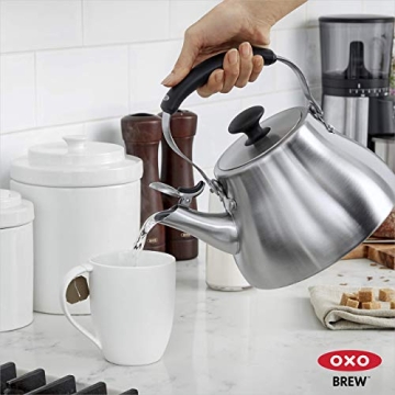 OXO BREW Classic Tea Kettle with One-Touch Spout Cap